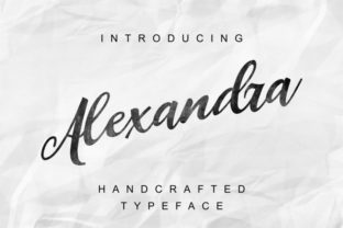 Aleksandra Script Font: Elevate Your Handmade Products