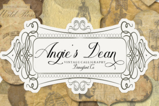 Angie s Dean: An Elegant Script Font for Editorial Design