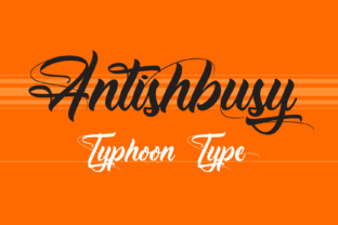 Antishbusy: A Script Font That Speaks With Warmth and Intention