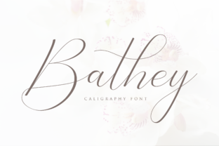Bathey: A Script Font That Feels Designed for Web