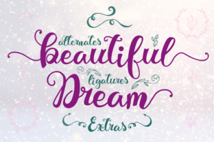 Beautiful Dream Font: The Dreamy Script for Handmade Sellers