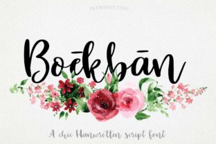 Boekban: A Handwritten Script Font That Brings Elegance to Real Branding Projects