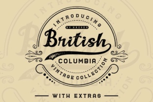 British Columbia Family Typeface for Brand Storytelling