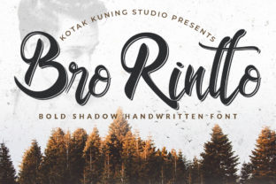 Bro Rintto Handwritten Font: A Maker's Bold Typography Choice