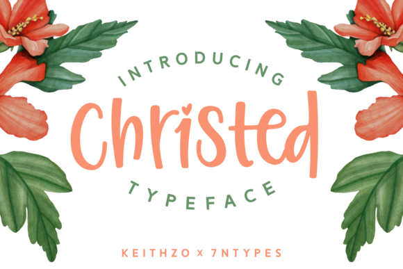 Christed: A Bold Playful Script Font for Brand Makers