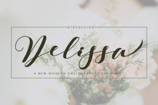 Delissa: A Modern Script Font for Natural Branding