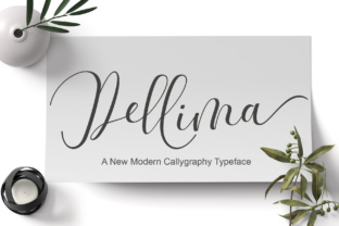 Dellima: A Handwritten Script Font for Digital Brand Identity