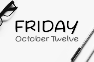Friday October Twelve: A Modern Typeface for Editorial Clarity