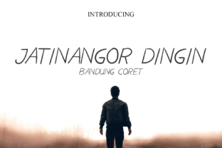 Jatinangor Dingin: A Cool Font for Handmade Product Design