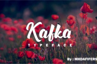 Kafka: A Legible Script Font for Refined Editorial Design