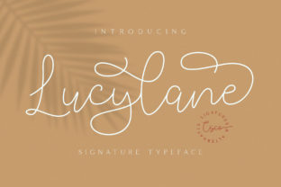 Luclane: The Free-Flowing Script Font for Editorial Creators