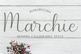 Marchie: The Modern Script Font for Digital Marketers