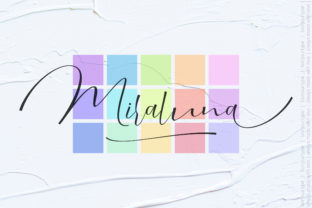 Miraluna: A Hand-Drawn Script Font for Polished Branding