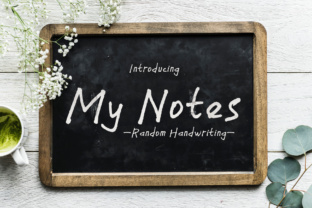 My Notes: A Handwritten Font That Feels Like Real Ink on Paper