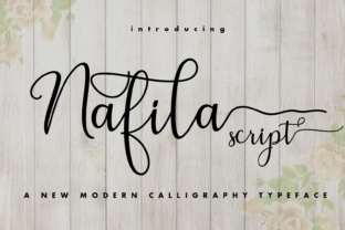 Nafila: A Handmade Script Font That Makes Your Brand Feel Human