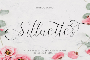 Silluettes Font: The Romantic Typeface for Modern Branding