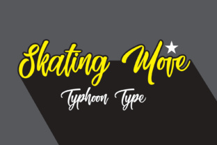 Skating Move: A Bold Display Font for Digital Branding