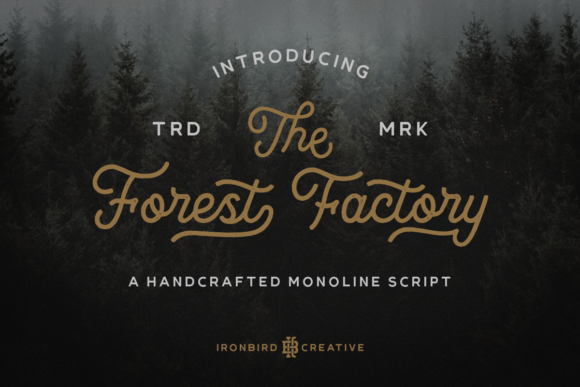 The Forest Factory: A Handcrafted Font for Editorial Design