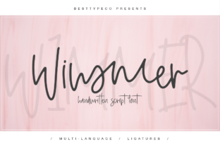 The Wimmer Font: Handmade Script for Business Branding